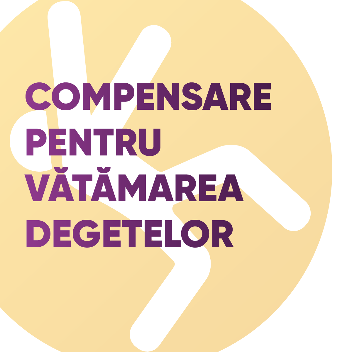 Compensare pentru vătămarea degetelor