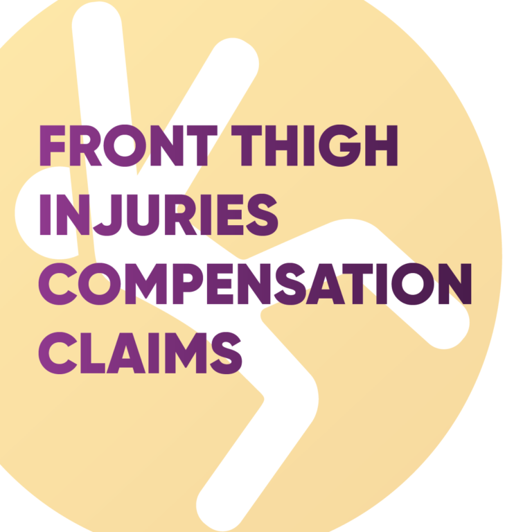 Front Thigh Injuries Compensation Claims