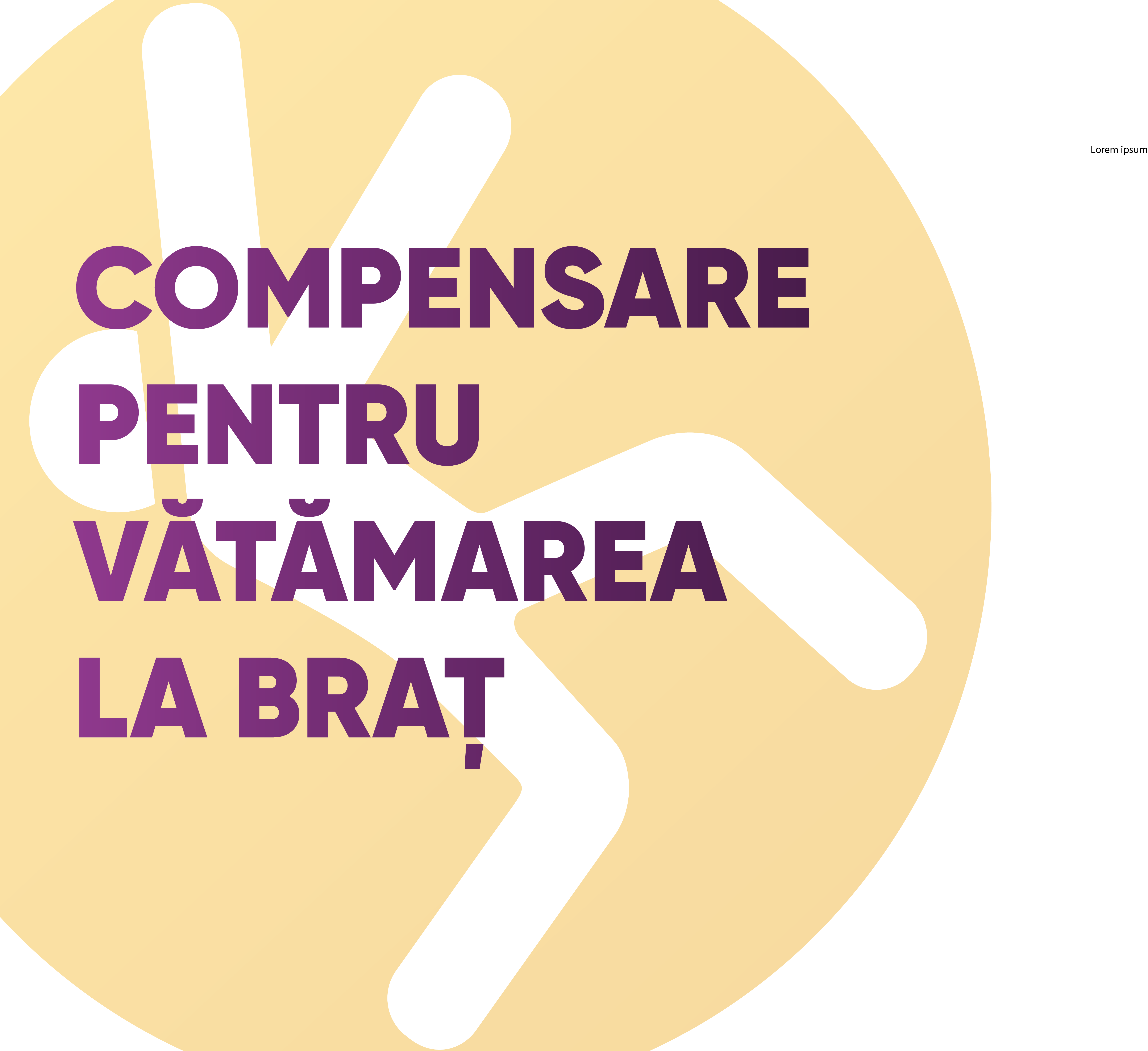 Compensare pentru vătămarea la braț