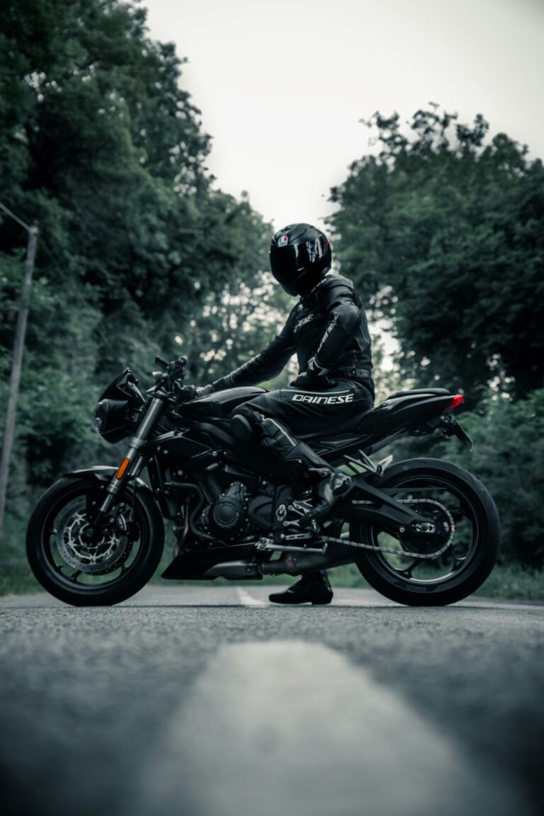 Who is at fault in a motorcycle accident?